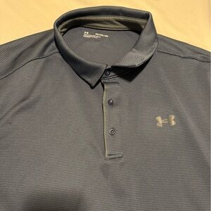 Under Armour Gray Polo Shirt